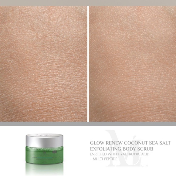 Other - Below zero glow Renew Coconut Sea Salt Exfoliating Body Scrub - Green